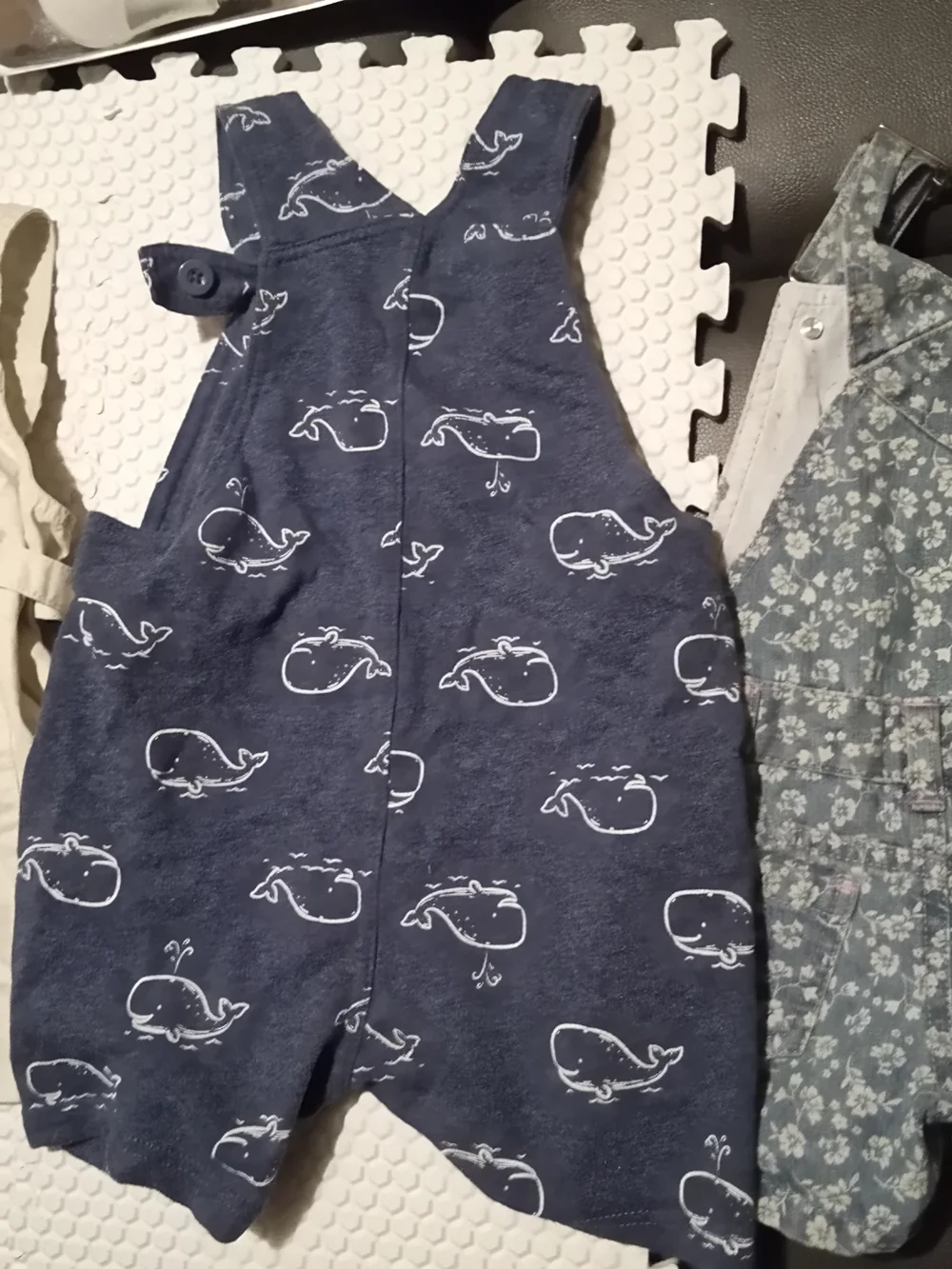 3#Whale Print Romper, Ralph Lauren Overall Dress, Floral Overalls Romper Shorts